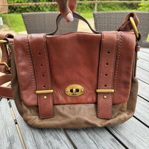 Fossil Long Live 1954 Vintage Satchel Crossbody